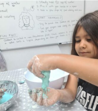 taller ingles y plastilina