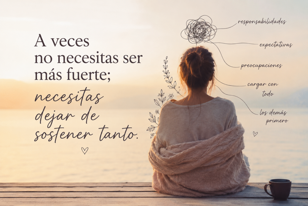A veces no necesitas ser más fuerte; necesitas dejar de sostener tanto imatge